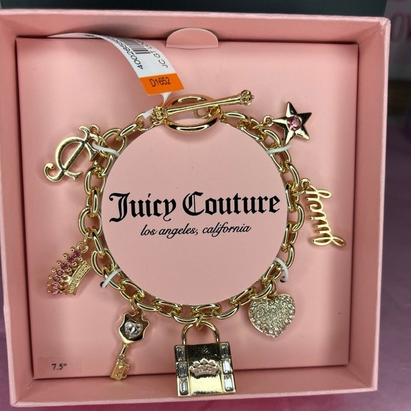 Juicy Couture Jewelry - Juicy couture charm Bracelet